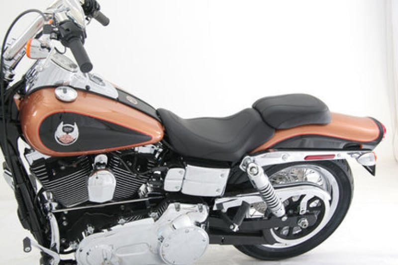 Mustang Motorcycle — Mustang 91-05 Harley Dyna Tripper Passenger Seat - Black
