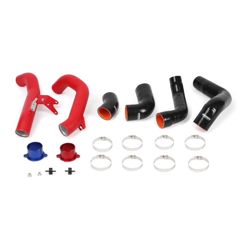 Mishimoto — Intercooler Pipe Kit, Red, fits Honda Civic 1.5T/Si 2016-2021