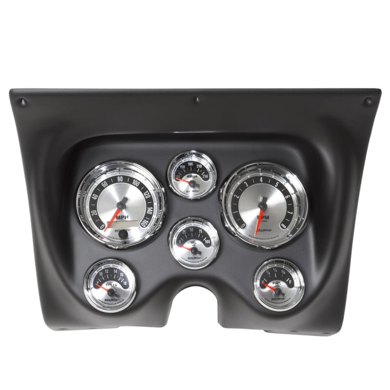 AutoMeter — GAUGE KIT, 6 PC, CAMARO/FIREBIRD 67-68, TACH/MPH/FUEL/OILP/WTMP/VOLT, AM