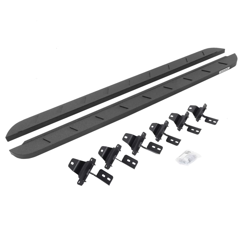 Go Rhino — RB10 Slim Line Running Boards with Mounting Brackets Kit