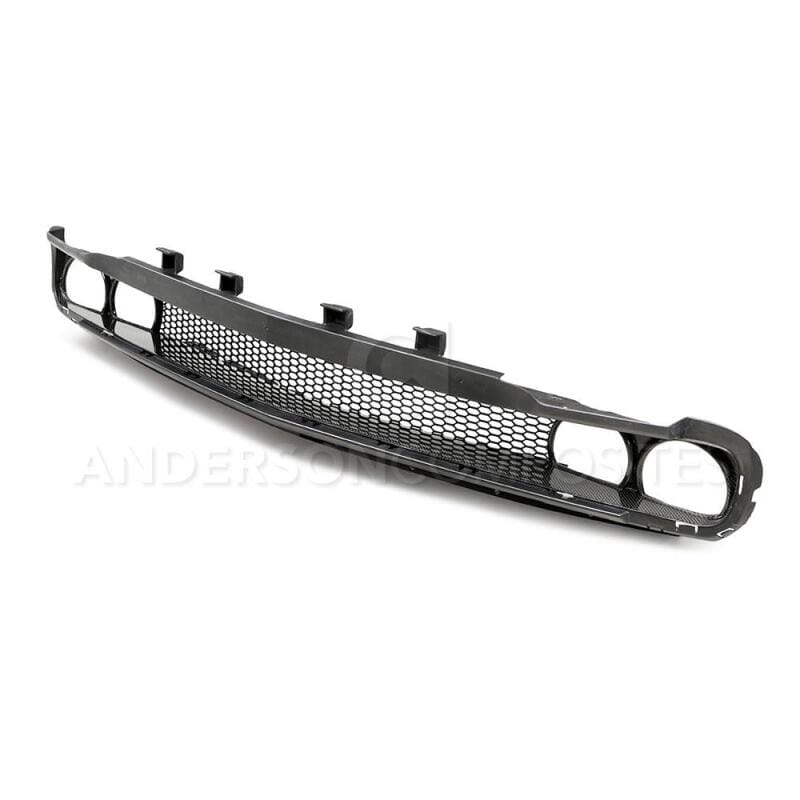 Anderson Composites — Anderson Composites 15-18 Dodge Challenger Type-AS Front Upper Grille