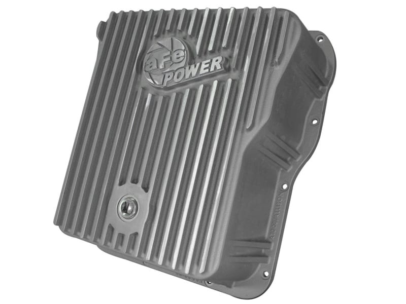 aFe — aFe POWER Street Series Transmission Pan Raw w/ Machined Fins