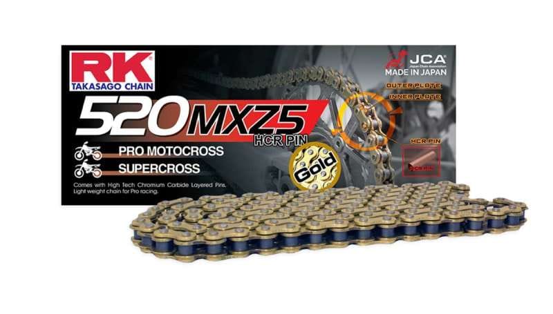 RK Chain — RK Chain GB520MXZ5-100FT - Gold