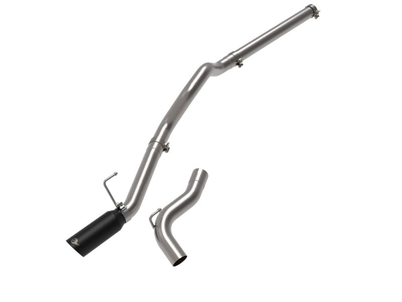 aFe — Vulcan Series 3 IN 304 Stainless Steel DPF-Back Exhaust System w/Black Tip