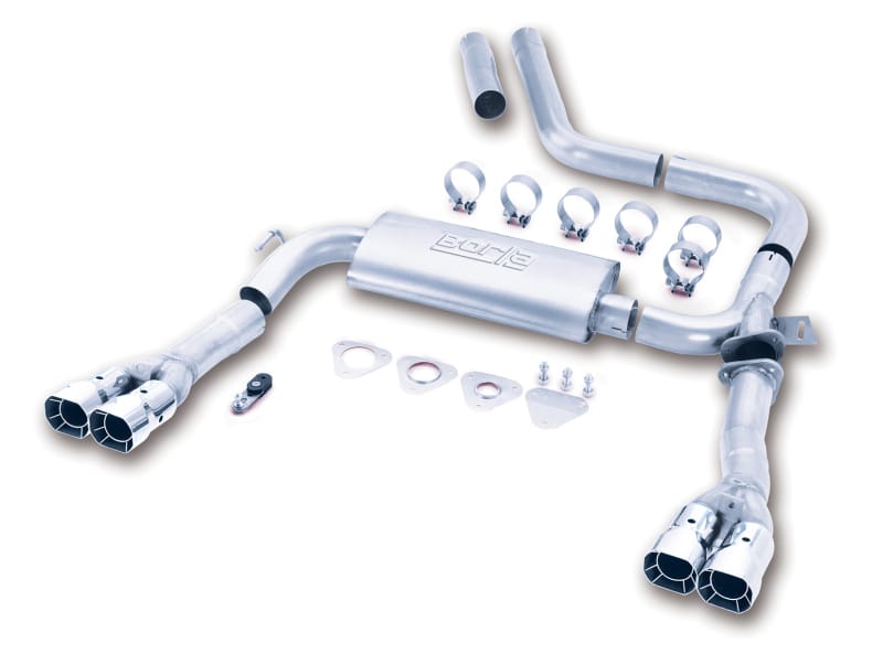 Borla — Cat-Back Exhaust System - S-Type
S-Type; Cat-Back Adj. System 