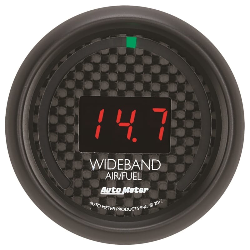 AutoMeter — GAUGE, AIR/FUEL RATIO-WIDEBAND, STREET, 2 1/16", 10:1-17:1, DIGITAL, GT