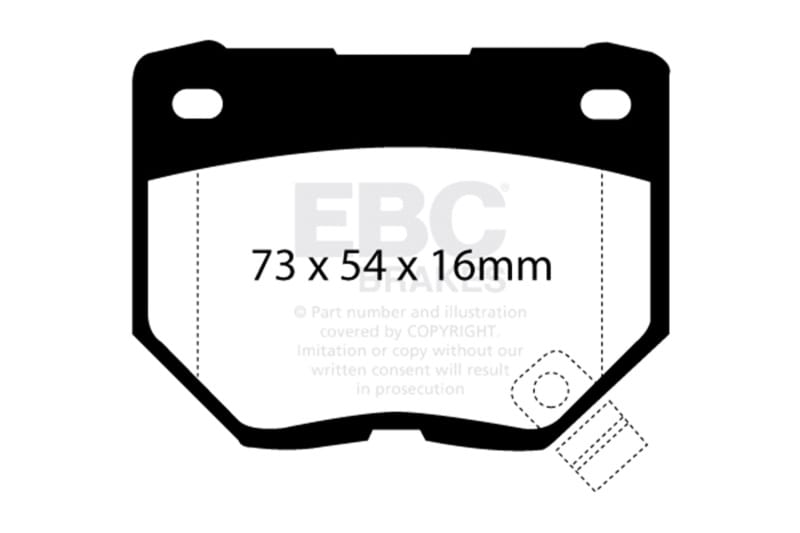 EBC — Greenstuff 2000 Series Sport Brake Pads