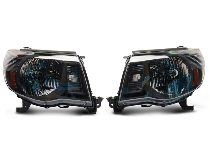 Raxiom — Raxiom 05-11 Toyota Tacoma Axial Series OE Replacement Headlights- Blk Housing (Clear Lens)
Headlights