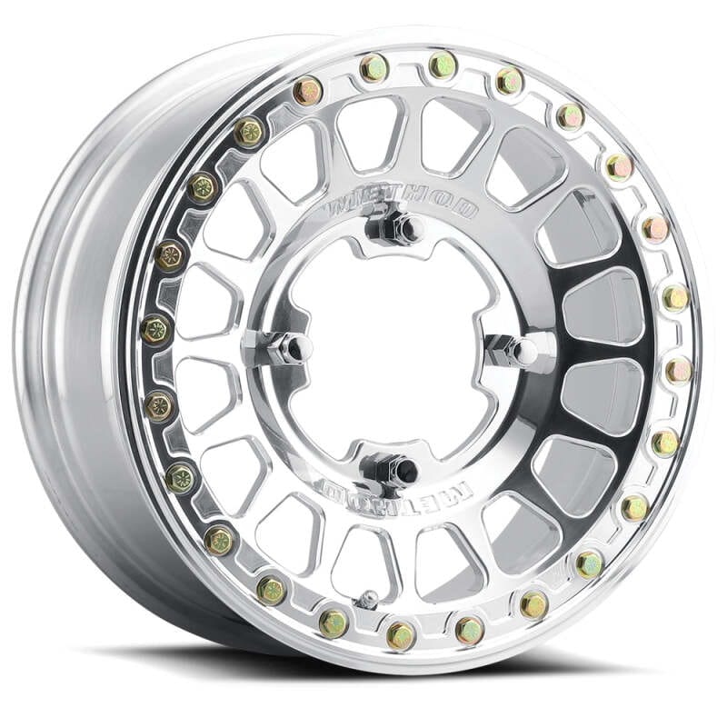 Method Wheels — Method MR413 Beadlock 15x10 / 5+5/0mm Offset / 5x4.5 / 70mm CB Polished Wheel