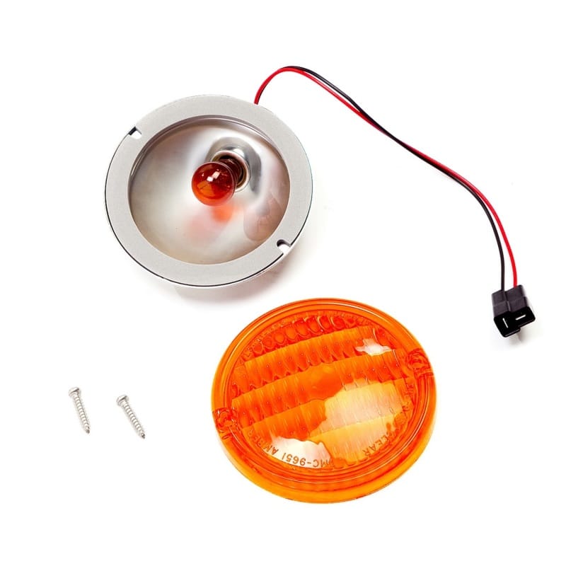 OMIX — Omix Park Lamp Assembly Amber 76-86 Jeep CJ Models
PrkngLghtAssembly