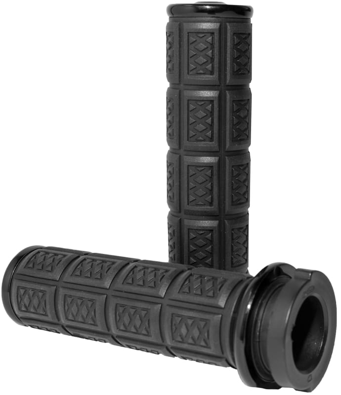 Kuryakyn — Kuryakyn Enygma Grips Throttle-By -Wire - Gloss Black