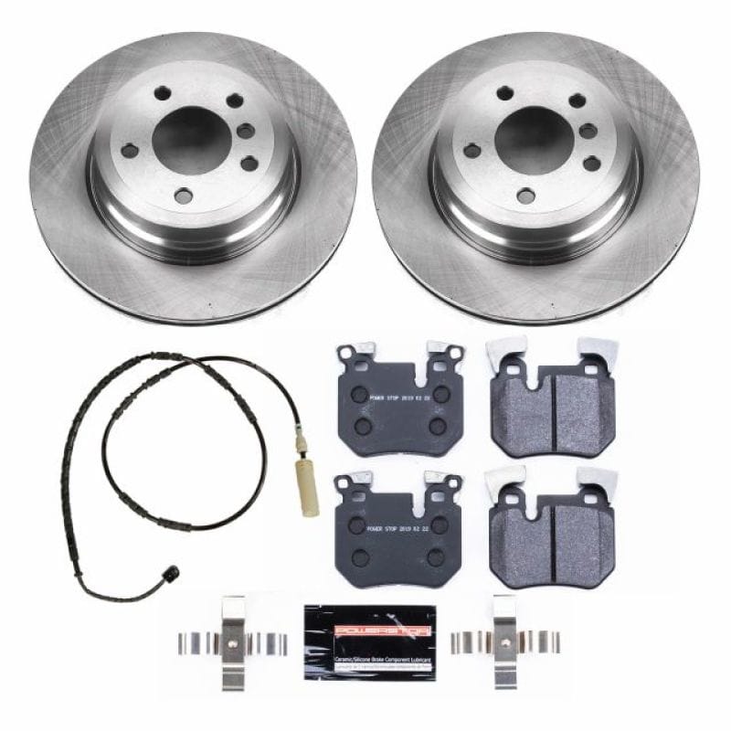 PowerStop — Track Day Spec High-Performance Brake Pad and Rotor Kit