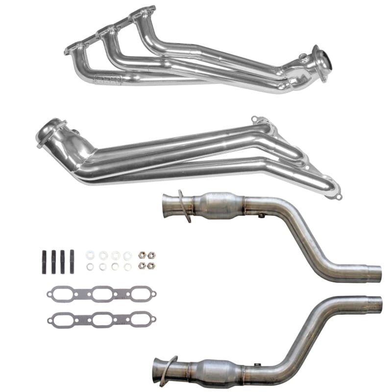 BBK — BBK 05-10 Dodge Challenger/Charger V6 1-5/8in Headers w/High Flow Catted Mid Pipe (Silver Ceramic)
Exhaust Header
Exhaust Kit