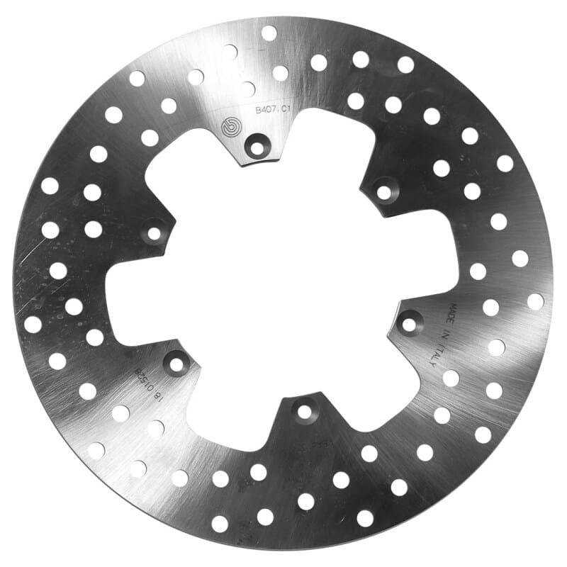 Brembo OE Powersports — Brembo OE 93-01 Yamaha TT E,S 600cc 267x4mm Brake Disc - Front Fixed