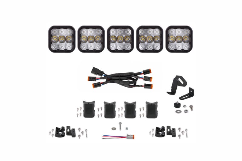 Diode Dynamics — Pod light featuring advanced TIR optics for high efficiency and focus.