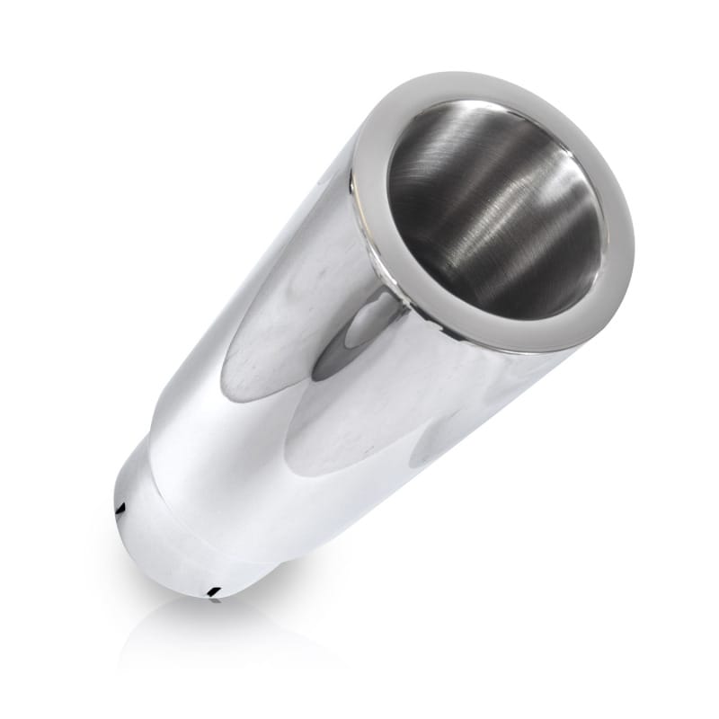 Stainless Works — Stainless Works Double Wall Straight Cut Tip 2-1/2" Body 6" Length 2-1/4" Inlet