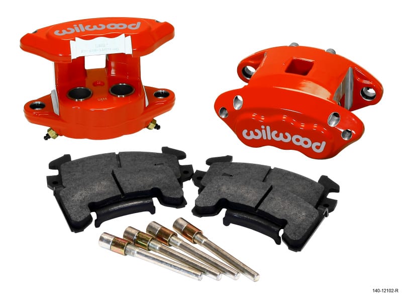 Wilwood — Wilwood D154 Rear Caliper Kit - Red 1.12 / 1.12in Piston 0.81in Rotor
BRAKE KIT