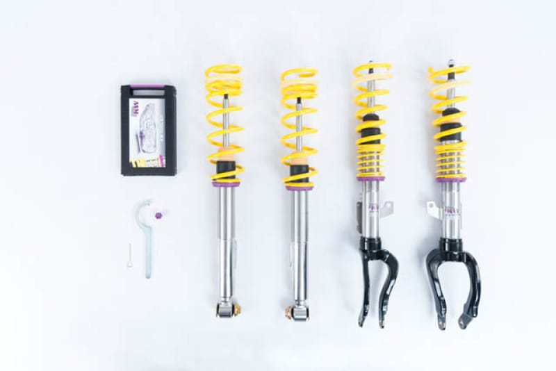 KW — Height Adjustable Coilovers with Independent Compression and Rebound Technology
KW COILOVER KIT V3 - 352200BD