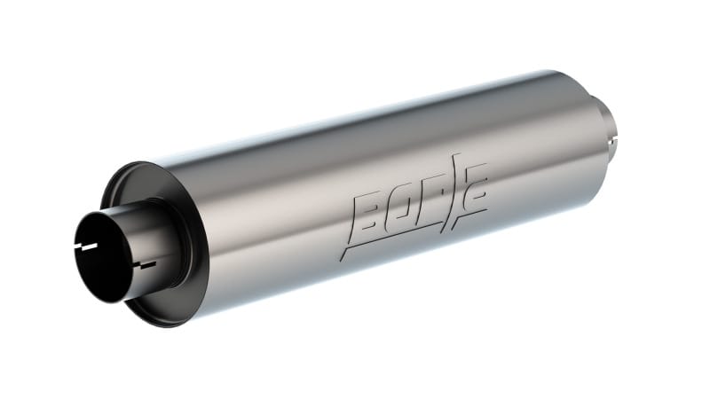 Borla — Specialty Muffler - Straight Flow Notched Neck Muffler