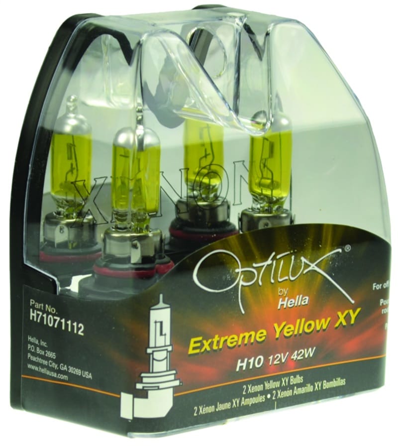 Hella — Hella Optilux H10 12V/42W XY Xenon Yellow Bulb
H10 Halogen Bulb
Bulbs