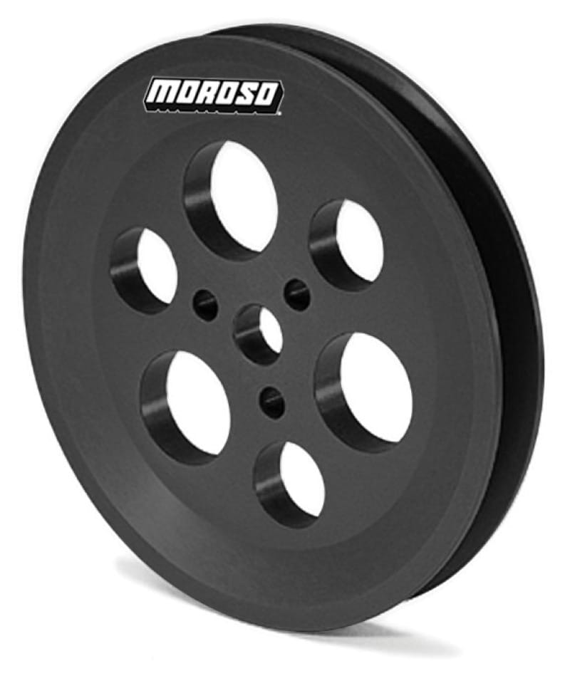 Moroso — Moroso Vacuum Pump V-Belt Pulley - OEM/Holley/Smog Pumps - 3 Bolt
