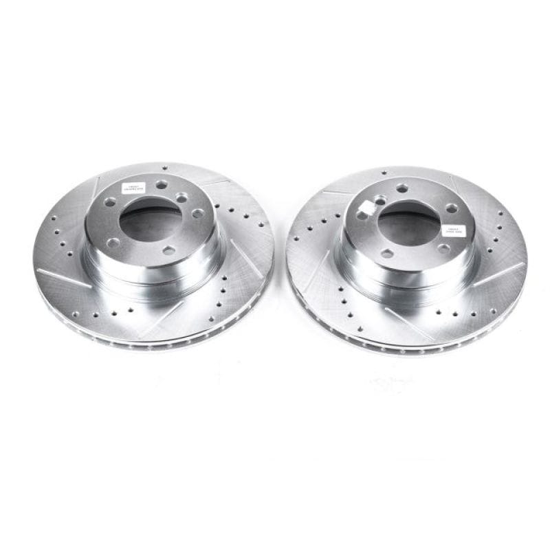 PowerStop — PowerStop Evolution Performance Drilled, Slotted & Plated Brake Rotor Pair