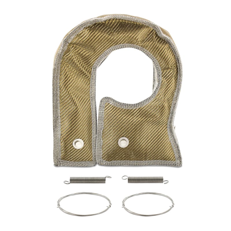 Mishimoto — Titanium Turbo Blanket, fits Chevrolet/GMC 6.6L LB7 Duramax 2001-2004