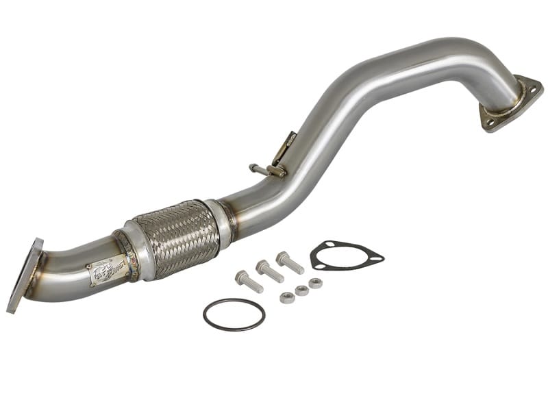 aFe — Twisted Steel 2-1/2 IN 304 Stainless Steel Mid-Pipe