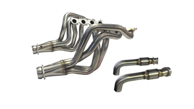 Kooks Headers — 1-7/8" Stainless Headers & Catted Conn Kit. 2015-24 Mustang GT/Dark Horse 5.0L.
1-7/8in. Stainless Headers/Catted Conn Kit. 2015-24 Mustang GT/Dark Horse 5.0L.