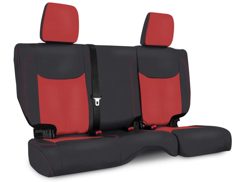 PRP Seats — PRP 13-18 Jeep Wrangler JK Rear Seat Cover/2 door - Black/Red
Seat Covers