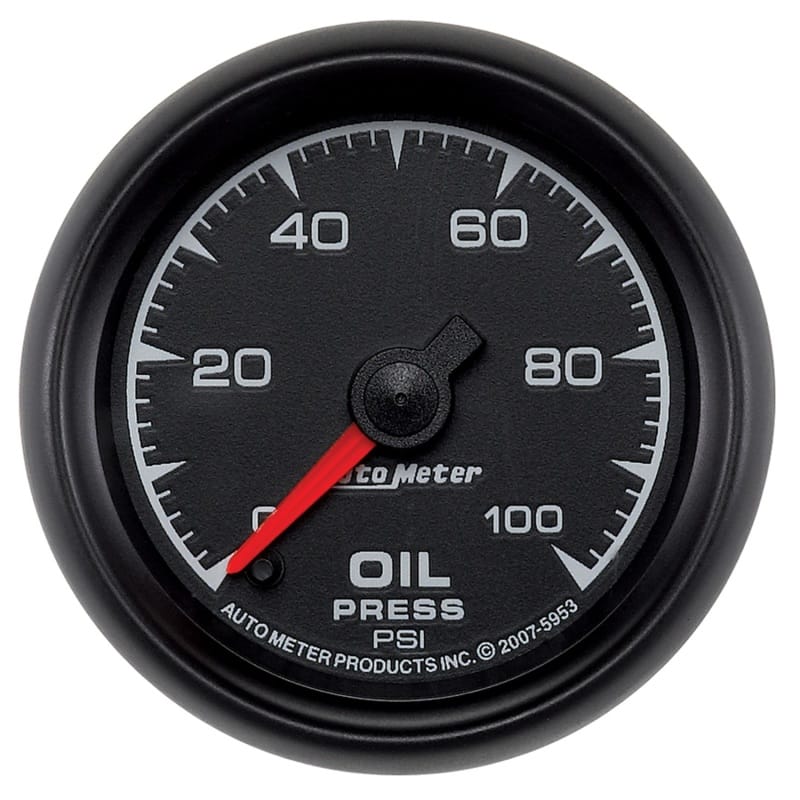 AutoMeter — GAUGE, OIL PRESSURE, 2 1/16", 100PSI, DIGITAL STEPPER MOTOR, ES