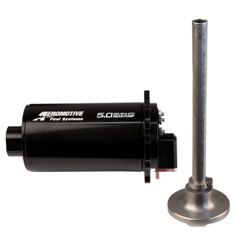 Aeromotive — Fuel Pump, TVS, Universal In-Tank, 90-Deg Outlet, BL Spur Gear 5.0