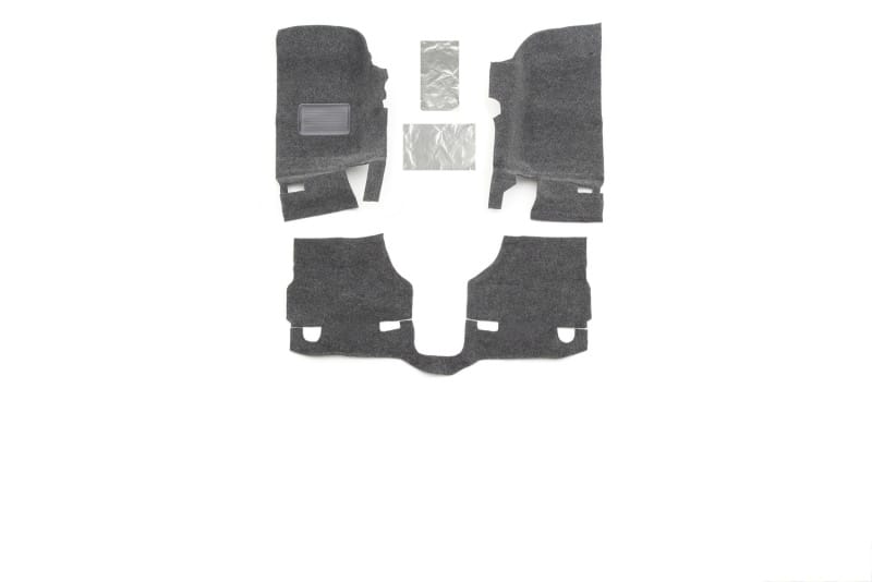 BedRug — JEEP BEDRUG 18 JEEP JL UNLTD 4DR FRONT 3PC FLOOR KIT