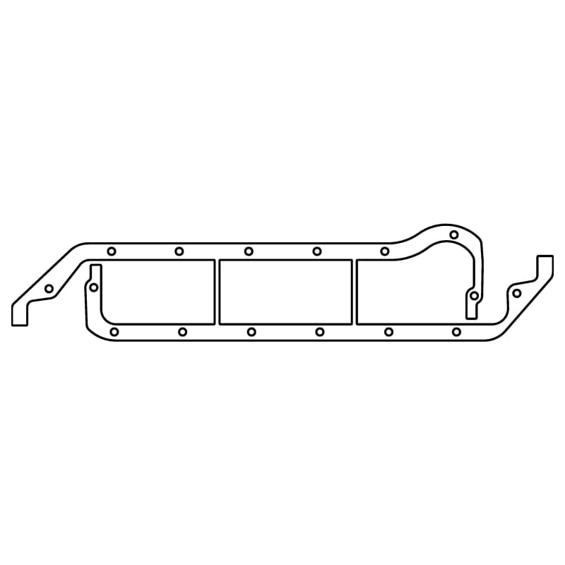 Cometic Gasket — Ford 8BA/8CM Flathead V8 Oil Pan Gasket