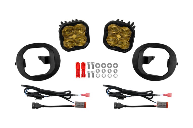 Diode Dynamics — Diode Dynamics 06-09 Toyota 4Runner SS3 Type TR SAE Fog Light Kit - ABL Yellow