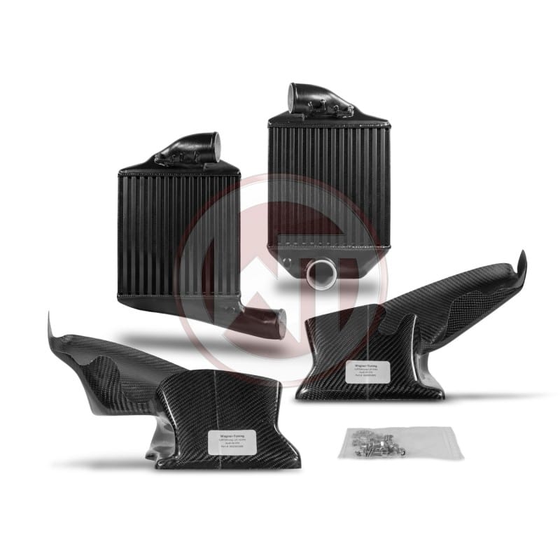 Wagner Tuning — Wagner Tuning Audi S4 B5/A6 2.7T Competition Intercooler Kit w/Carbon Air Shroud