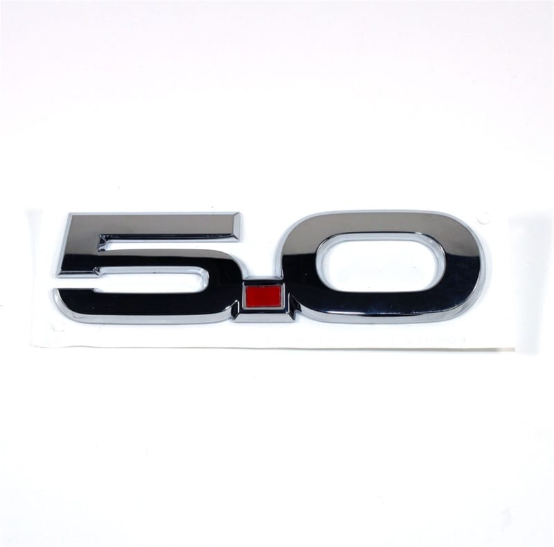 Ford Racing — 2015-2023 Mustang 5.0L Fender Emblems/Badges-Chrome-Pair
Fender Emblem