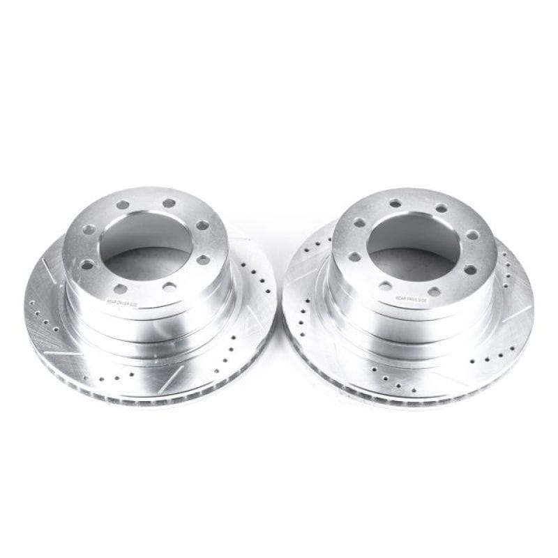 PowerStop — PowerStop Evolution Performance Drilled, Slotted & Plated Brake Rotor Pair