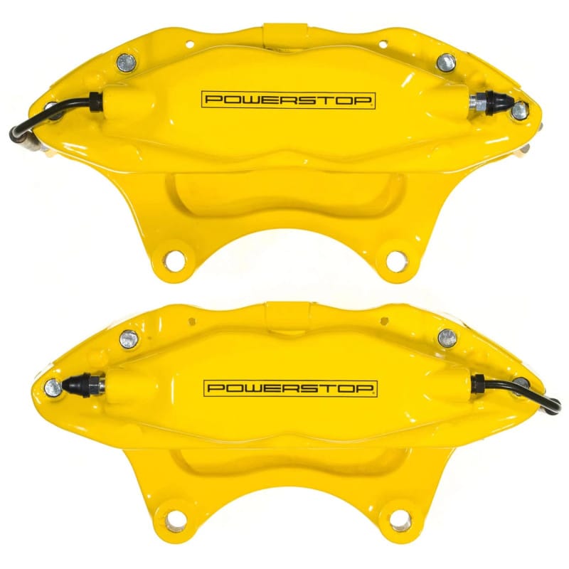 PowerStop — Yellow Powder Coated Calipers
