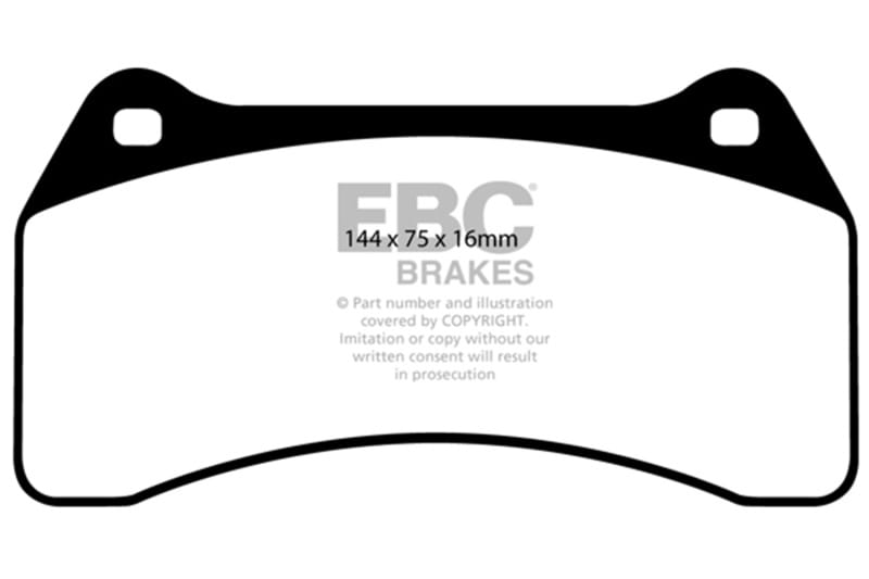 EBC — Redstuff Ceramic Low Dust Brake Pads