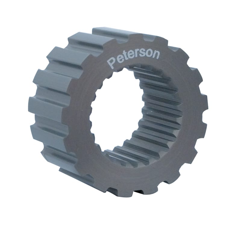 Peterson Fluid Systems — Peterson Fluid Systems Pulley 18 Tooth Gilmer Spline Drive
GILMER SPLINE PULLEY