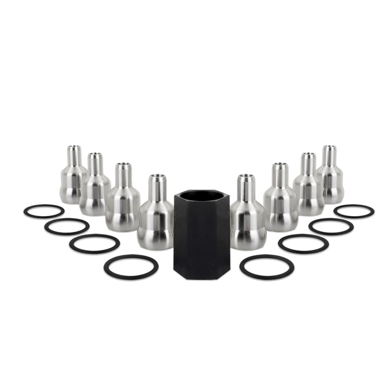 Mishimoto — High-Pressure Oil Rail Ball Tube Set, fits 2004.5-2007 Ford 6.0L Powerstroke