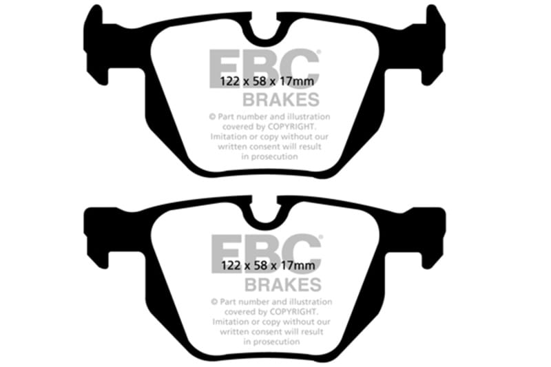 EBC — EBC 13+ BMW X1 3.0 Turbo (35i) Greenstuff Rear Brake Pads
Disc Brake Pad