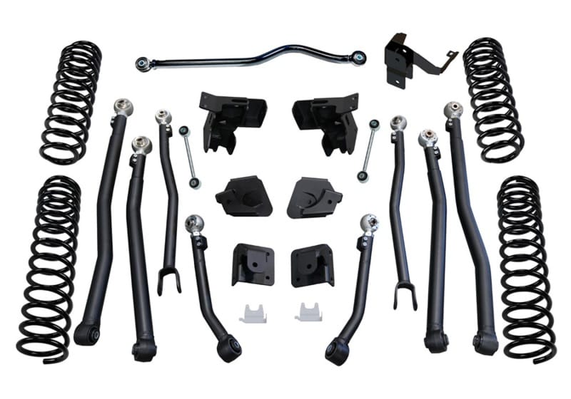 Superlift — 4" Rock Runner Series Lift Kit - 07-18 Wrangler JK - 4Dr - w/ FOX 2.0 Rsrvr Shks
4in. Rock Runner Series Lift Kit-07-18 Wrangler JK-4Dr-w/FOX 2.0 Rsrvr Shks