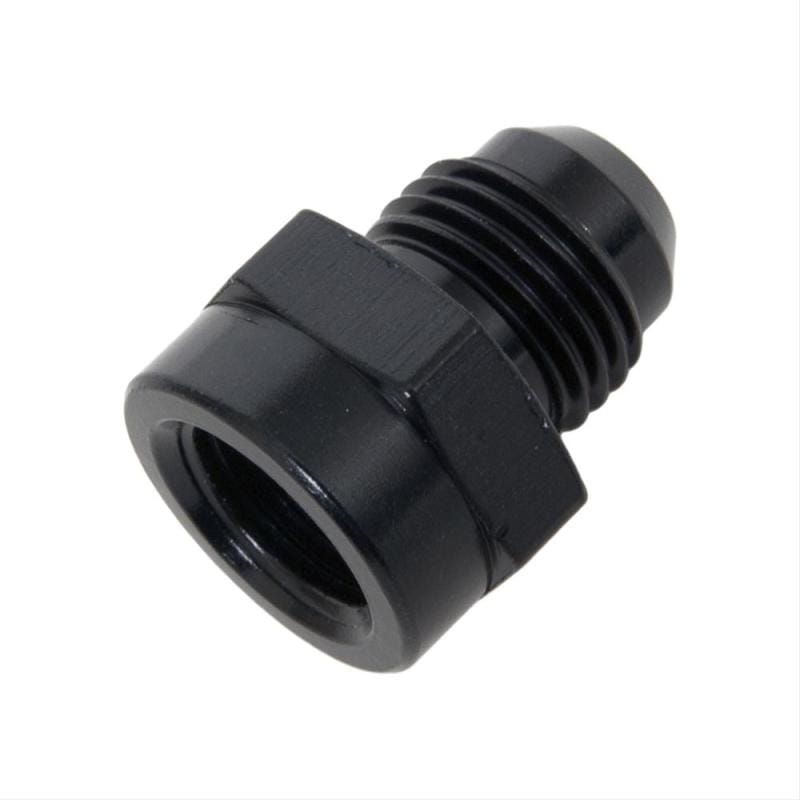 Fragola — Fragola -6AN x 1/2-20 Fem Inv. Flare Adapter - Black