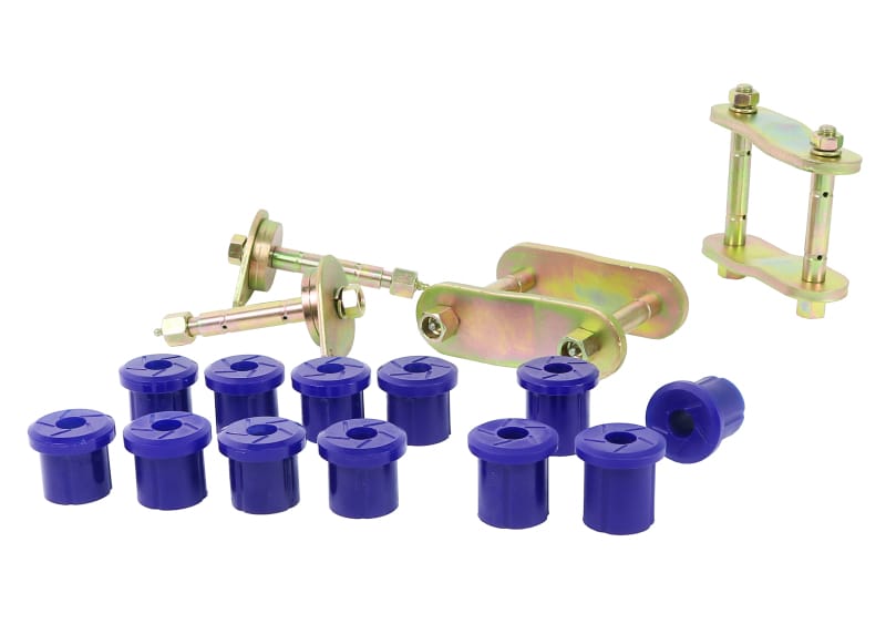 Superpro — Leaf Spring - Bushing and Greaseable Shackle/Pin Kit