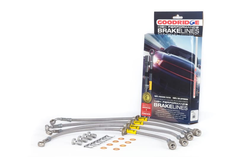 Goodridge — G-STOP SS Braided Brake Line Kit