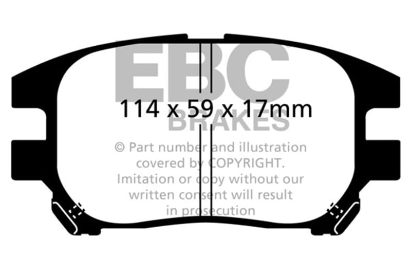 EBC — Ultimax OEM Replacement Brake Pads