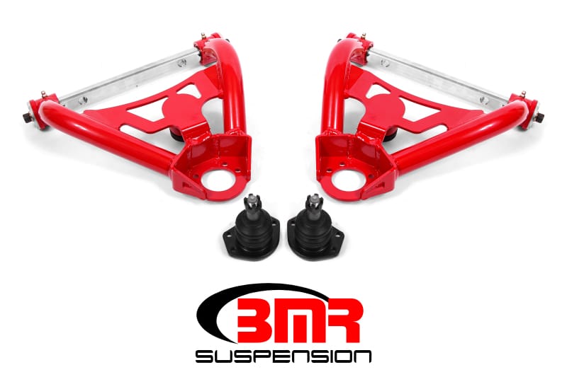 BMR Suspension — A-arms, Upper, DOM, Non-adjustable, Polyurethane Bushings, Stock Spindles