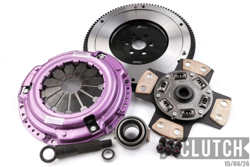 XCLUTCH — Clutch Kit Inc Chromoly Flywheel; Stage 2  Sprung Ceramic Clutch Disc